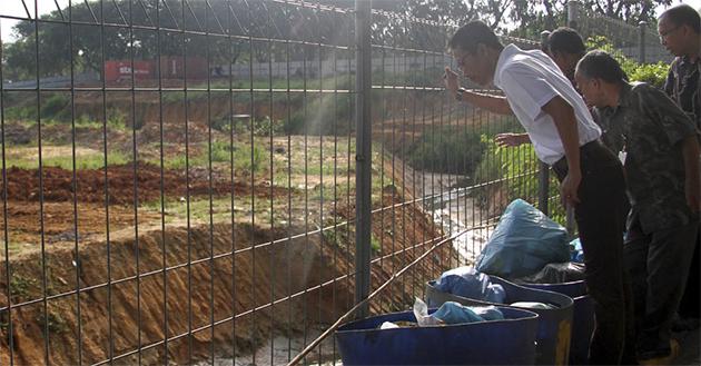 Atasi Banjir di Centre Park Pemko Bangun Drainase